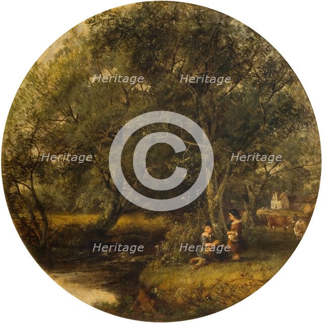 The Stream, 1875. Creator: James Baylis Allen.