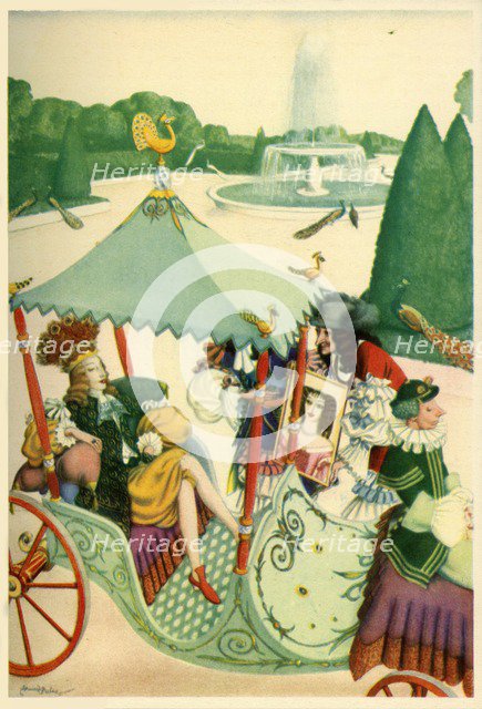 Princess Rosetta, 1928. Creator: Edmund Dulac.