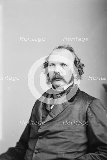 John Godfrey Saxe I, between 1855 and 1865. Creator: Unknown.