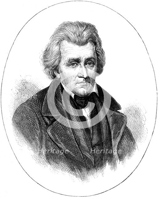 Andrew Jackson, 7th President of the United States (c1880). Artist: Unknown