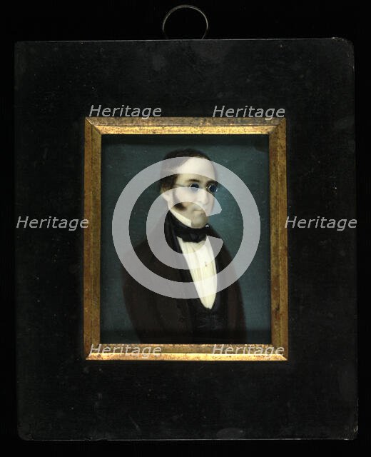 Caballero con lentes de la familia Canals, ca. 1840-1855. Creator: Unknown.