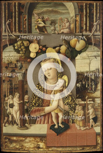 Madonna of the Passion, 1455-1460. Creator: Crivelli, Carlo (c. 1435-c. 1495).