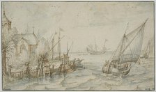 Seascape. Creator: Cornelis Claesz van Wieringen.