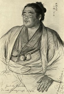 Konishiki Yasokichi, 1898. Creator: Christian Wilhelm Allers.