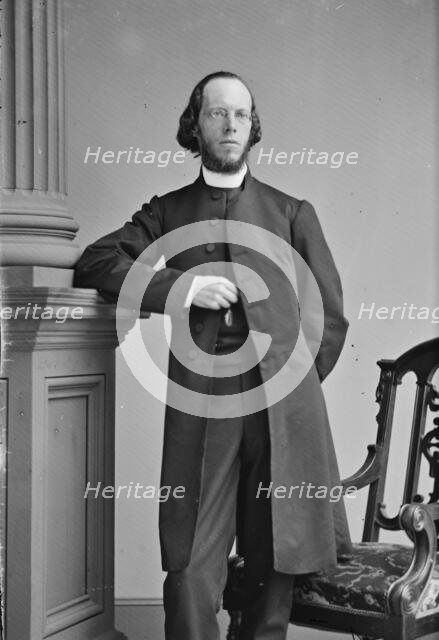 Rev. Cotton Smith, between 1855 and 1865. Creator: Unknown.