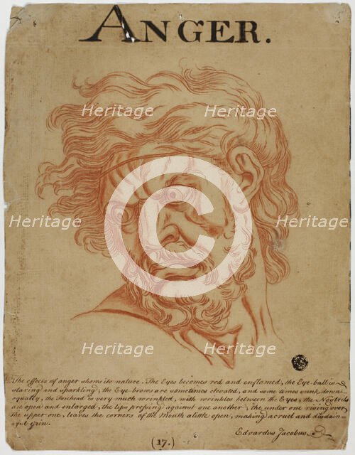 Anger, after 1698. Creator: Eduardus Jacobus.