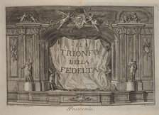 Il Trionfo della Fedeltá. Dramma Pastorale Per Musica Di E.T.P.A., 1754. Creators: Maria Antonia Walpurgis, Lorenzo Zucchi.