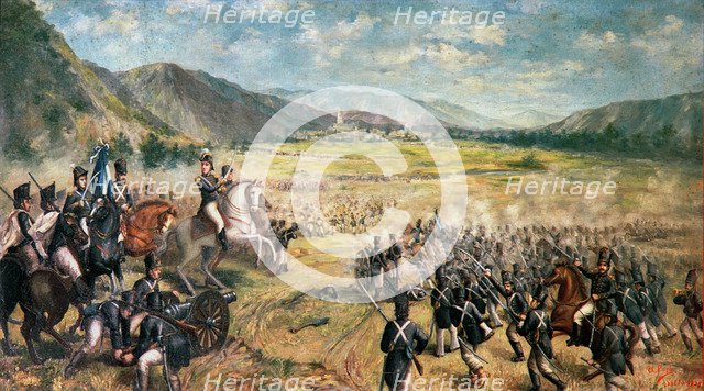 Battle of Salta on December 20th 1815, oil on canvas, 1908.