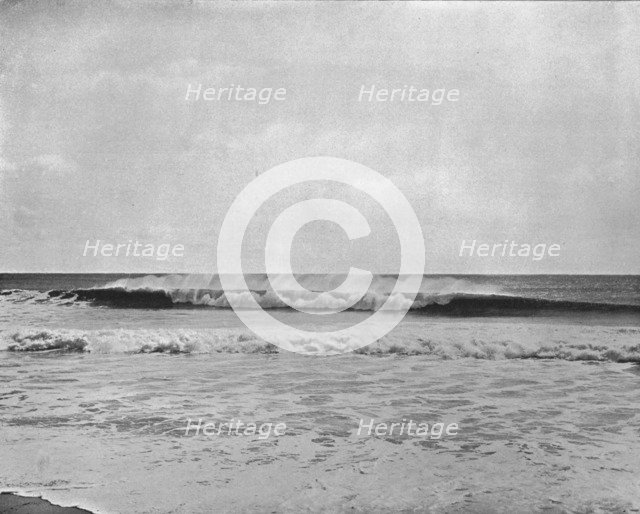 The Combing Wave, New Jersey Coast, USA, c1900.  Creator: Unknown.