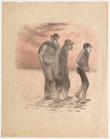 Paris Scenes and Murderers. Creator: Adolphe Willette (French, 1857-1926).