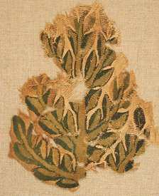 Fragment of a Hanging with a Tree, Byzantine, 400-600. Creator: Unknown.