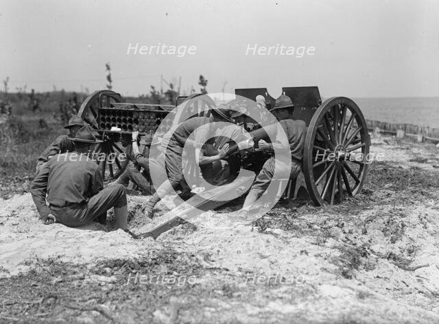 Military Training, 1917 or 1918. Creator: Harris & Ewing.