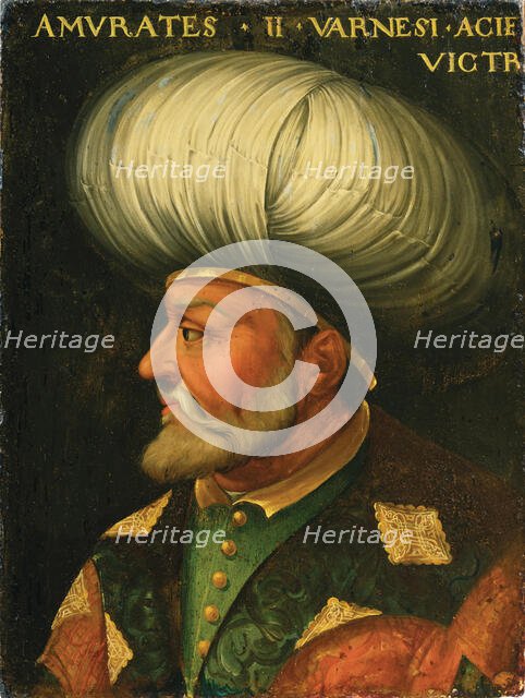 Portrait of Sultan Murad II (1404-1451), . Creator: Dell'Altissimo; Cristofano (1525-1605).