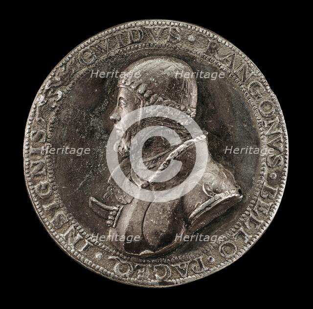 Guido Rangoni, 1485-1539, Lord of Spilimberto [obverse]. Creator: Antonio Vicentino.