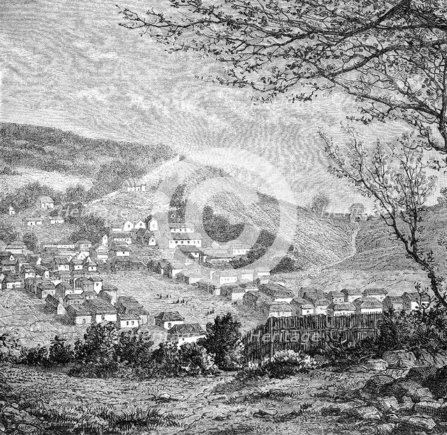 'General view of Kang-Hoa, Lower Hang-Kiang', c1890. Artist: Unknown