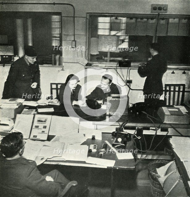 'Operations Room', c1943. Creator: Cecil Beaton.