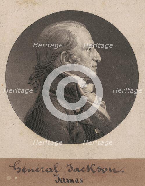 James Jackson, 1805. Creator: Charles Balthazar Julien Févret de Saint-Mémin.