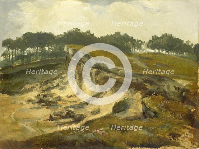 Sand Excavation, 1839. Creator: Johannes Tavenraat.