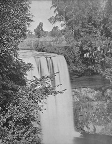 'Minnehaha Falls, Minn.', c1897. Creator: Unknown.
