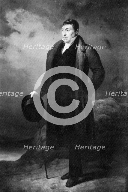 Marquis de Lafayette, French aristocrat, (early 19th century).Artist: Ary Scheffer