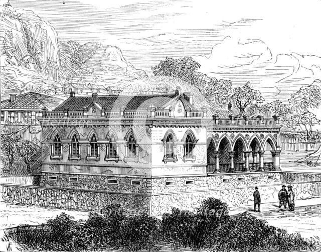 New masonic hall, Koolangsu, Amoy, 1880. Creator: Unknown.