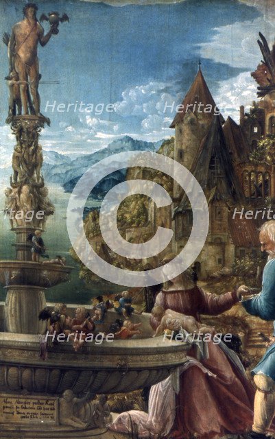 'The Rest on the Flight into Egypt', 1510 Artist: Albrecht Altdorfer