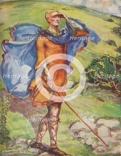 'A Man of the Time of William I', 1907. Artist: Dion Clayton Calthrop.