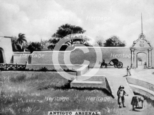 Old Arsenal and shipyard, (1617), 1920s. Artist: Unknown