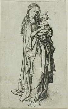 Small Standing Madonna and Child, n.d. Creator: Martin Schongauer.