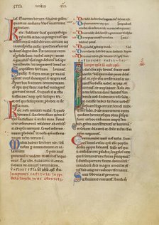 Initial I: Saint Jude; New Testament (with Canons of Priscillian), about 1170. Creator: Unknown.