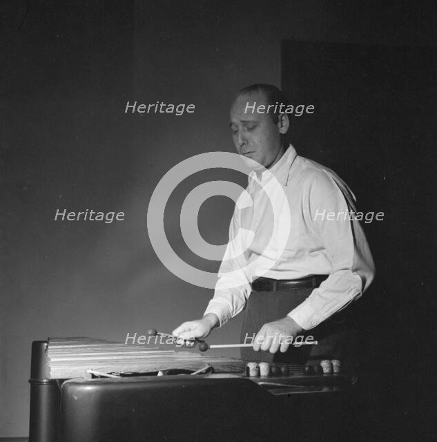 Portrait of Red Norvo, New York, N.Y.(?), ca. Feb. 1947. Creator: William Paul Gottlieb.