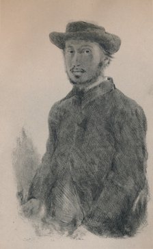 'Self-Portrait', c.1860s, (1946). Artist: Edgar Degas.