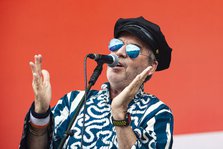 UK Decay live at Forever Now Festival, The National Bowl, Milton Keynes, Jun 2025. Creator: Annapaola Marchesani. UK Decay live at Forever Now Festival, The National Bowl, Milton Keynes, Jun 2025. Creator: Annapaola Marchesani.