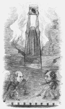 General election, (1874?).  Artist: Joseph Swain