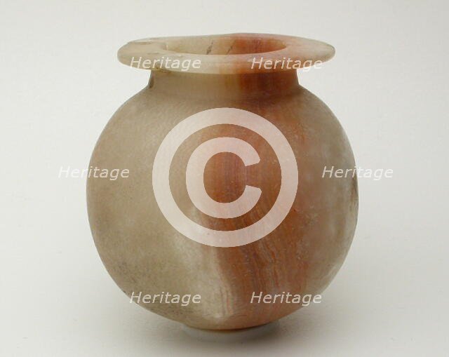 Vessel, Egypt, Old Kingdom, Dynasty 5-8 (about 2494-2160 BCE). Creator: Unknown.