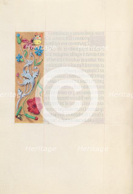 Hours of Queen Isabella the Catholic, Queen of Spain: Fol. 140v, c. 1500. Creator: Master of the First Prayerbook of Maximillian (Flemish, c. 1444-1519); Associates, and.