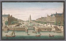 View of the Oudeschans in Amsterdam seen from the IJ, 1752. Creator: Anon.