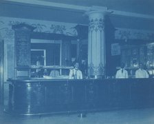 Willard Hotel bar, between 1901 and 1910. Creator: Frances Benjamin Johnston.