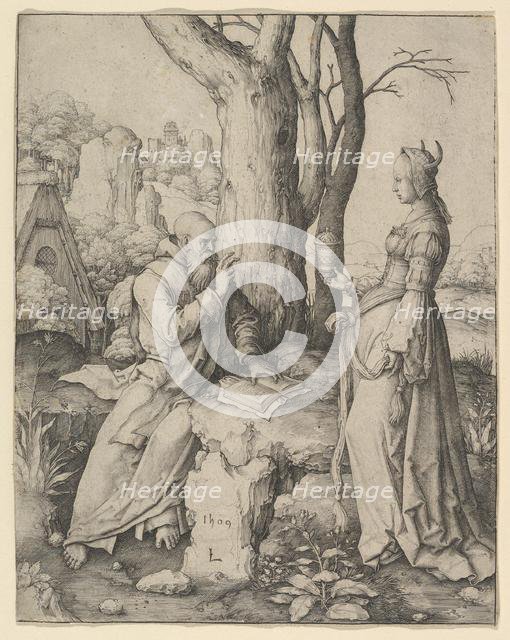 The Temptation of St. Anthony, 1509. Creator: Lucas van Leyden.