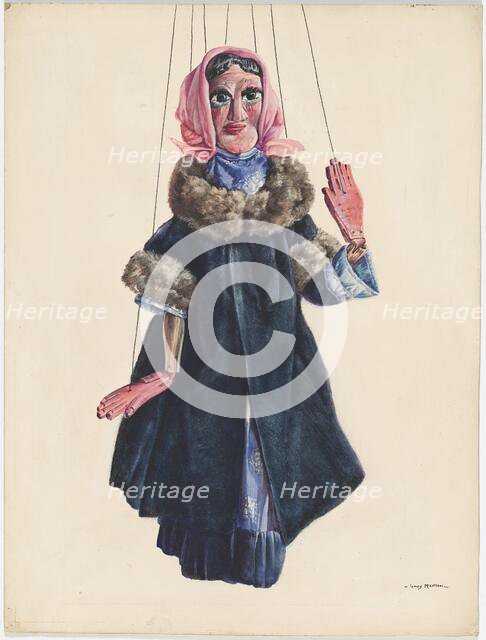 Lady Marionette, c. 1937. Creator: James McLellan.