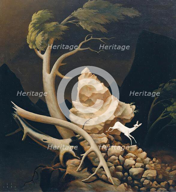 Storm, 1932. Creator: Franz Sedlacek.