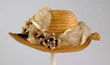 Hat, American, ca. 1888. Creator: Unknown.