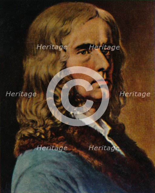 'Adelbert von Chamisso 1781-1838. - Gemälde von Reinick', 1934. Creator: Unknown.