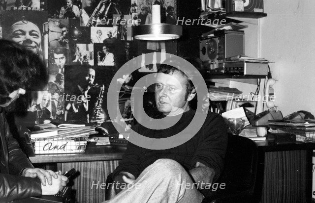 Stan Getz, Ronnie Scott's, London, 1971.   Artist: Brian O'Connor.