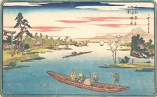 A View of Late Spring at Masaki, 1831., 1831. Creator: Ando Hiroshige.