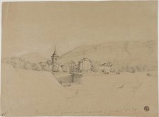 The Church of Saint-Gervais Seen From the Ramparts at Geneva, n.d. Creator: Unknown.