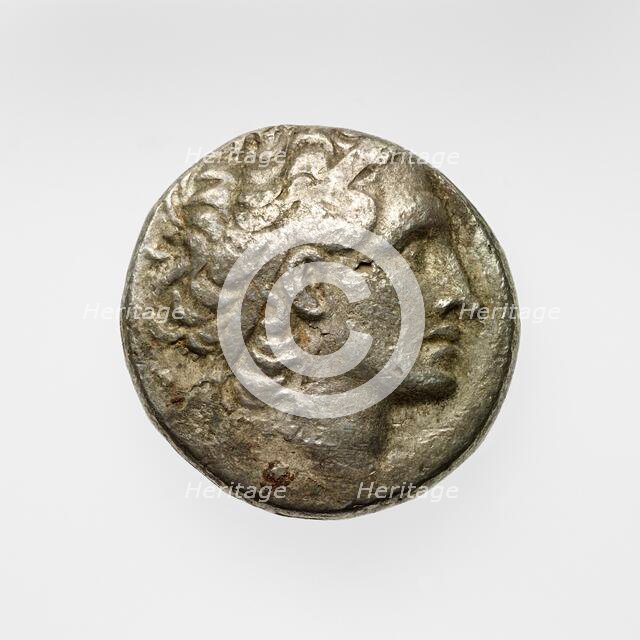 Tetradrachm with Ptolemy XIII (?), (1st century BC ?). Creator: Unknown.