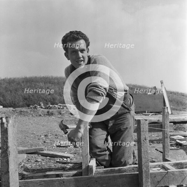 County High School, Gedling Road, Arnold, Gedling, Nottinghamshire, 25/09/1958. Creator: John Laing plc.