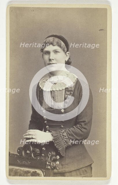 Untitled (Portrait of Seated Woman), 1865/81. Creator: Lyman W. Colby.