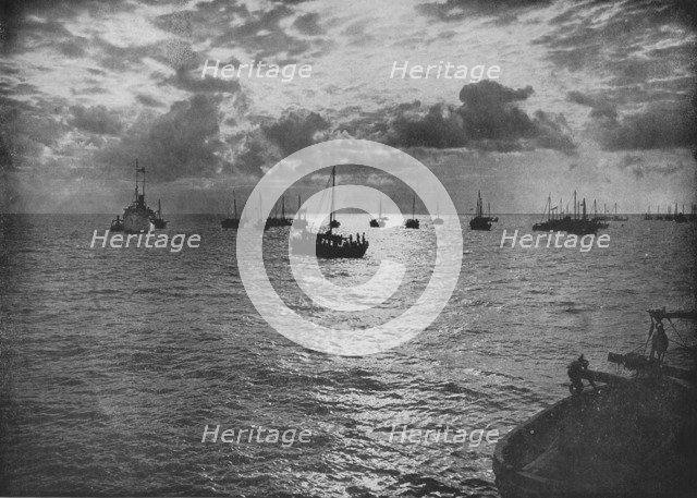 'Sunset on the Pearling Banks, Marrichikaddi', c1890, (1910). Artist: Alfred William Amandus Plate.